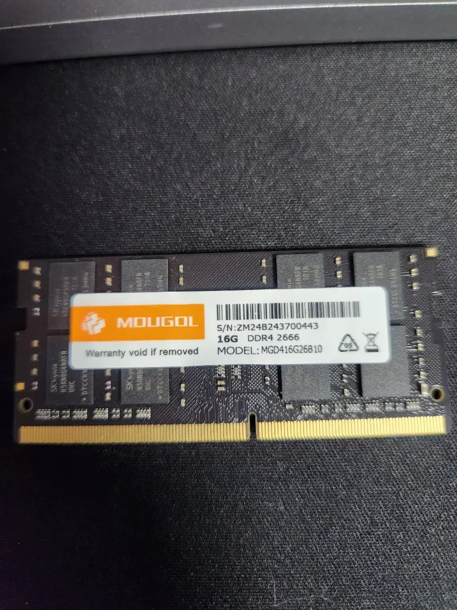 노트북용 DDR4 CL2666 16G 판매